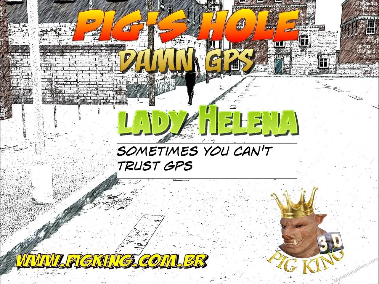 Lady Helena - Pigs Hole 1 porno comics Cover