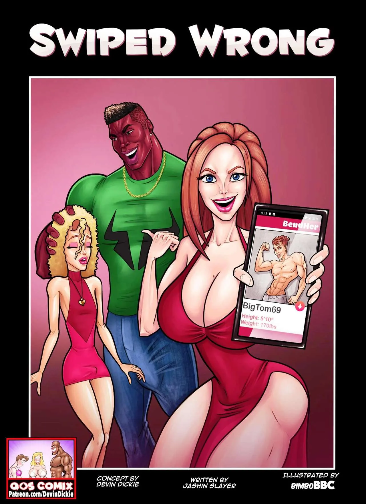 Swiped Wrong porno comics