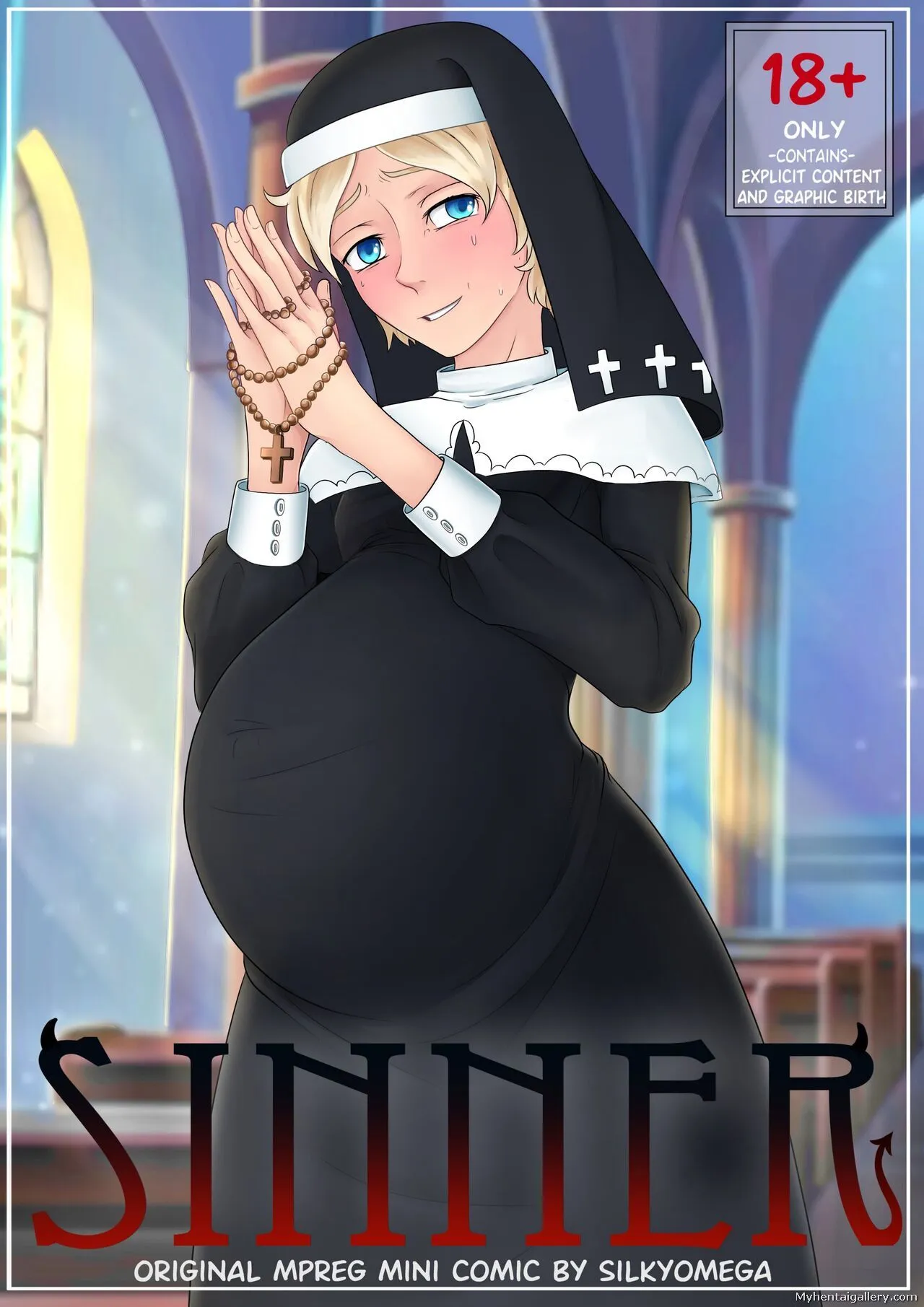 Sinner! porno comics Cover
