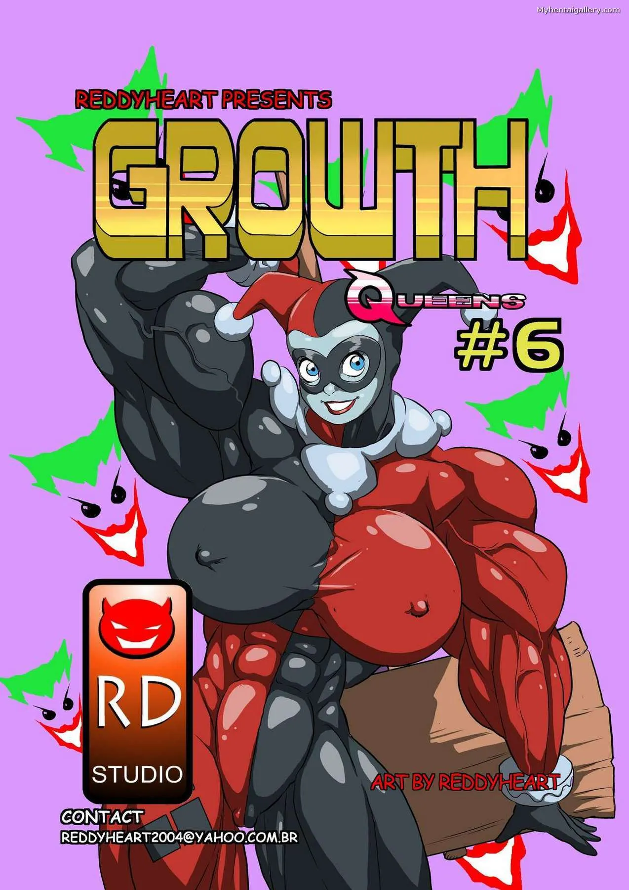 Growth Queens 6 porno comics Cover