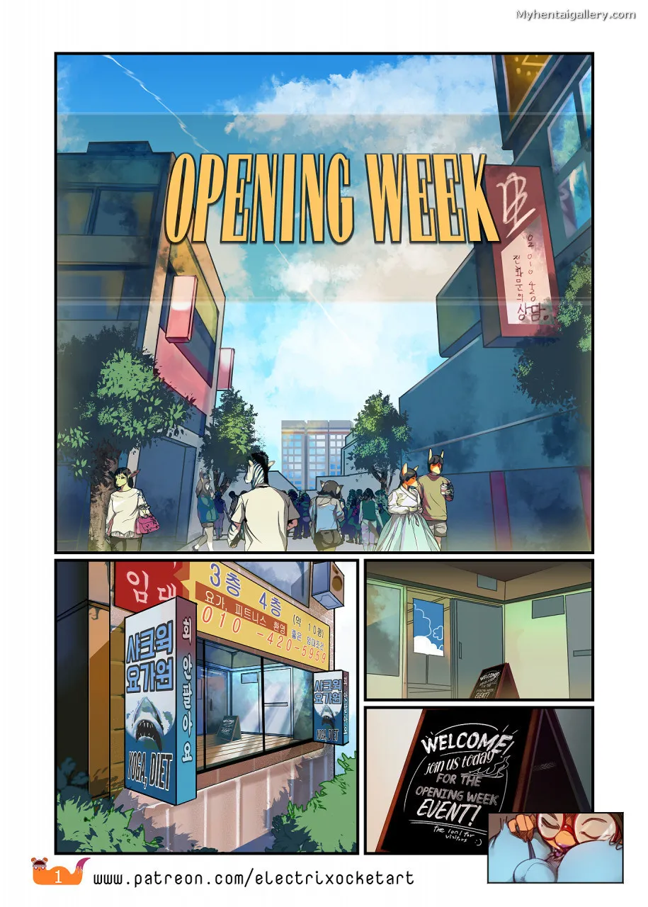 Opening Week porno comics