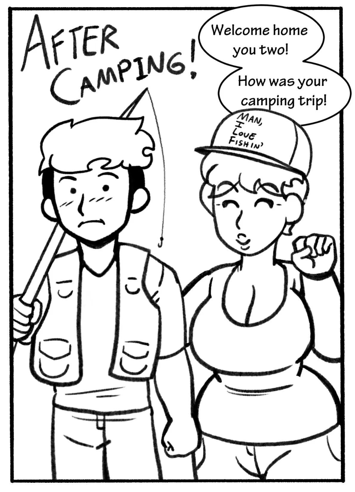 After Camping! porno comics