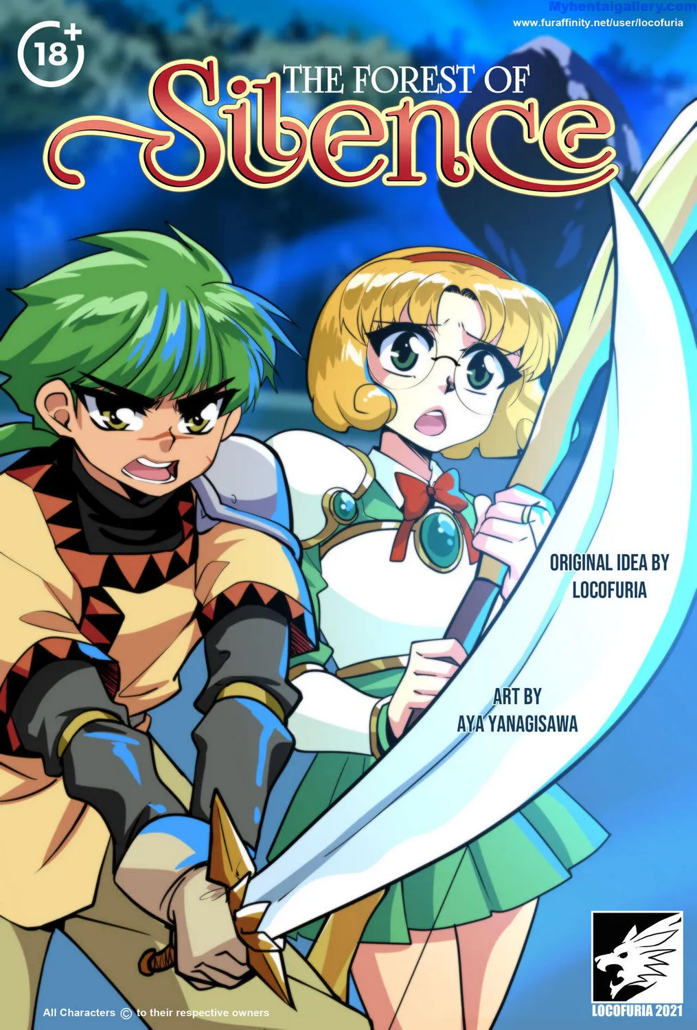 The Forest Of Silence porno comics Cover