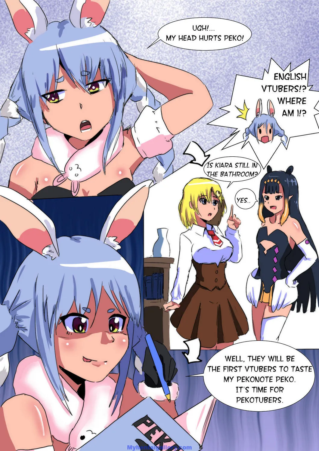 Pekonote porno comics