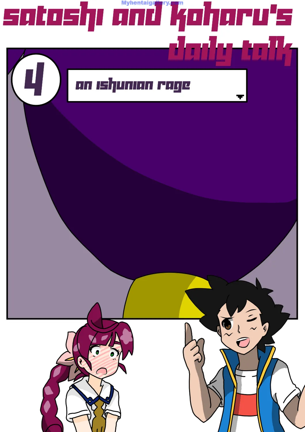 Satoshi And Koharu's Daily Talk 4 - An Ishunian Rage porno comics