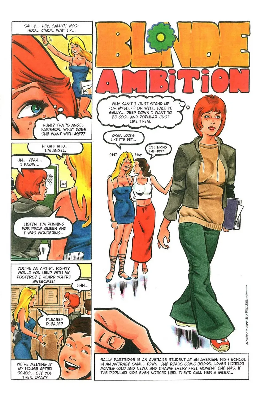 Blonde Ambition porno comics