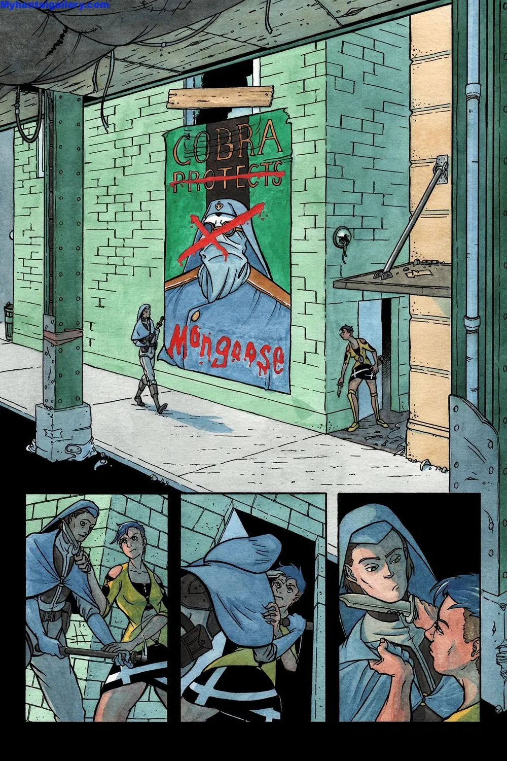 Cobra x Mongoose porno comics