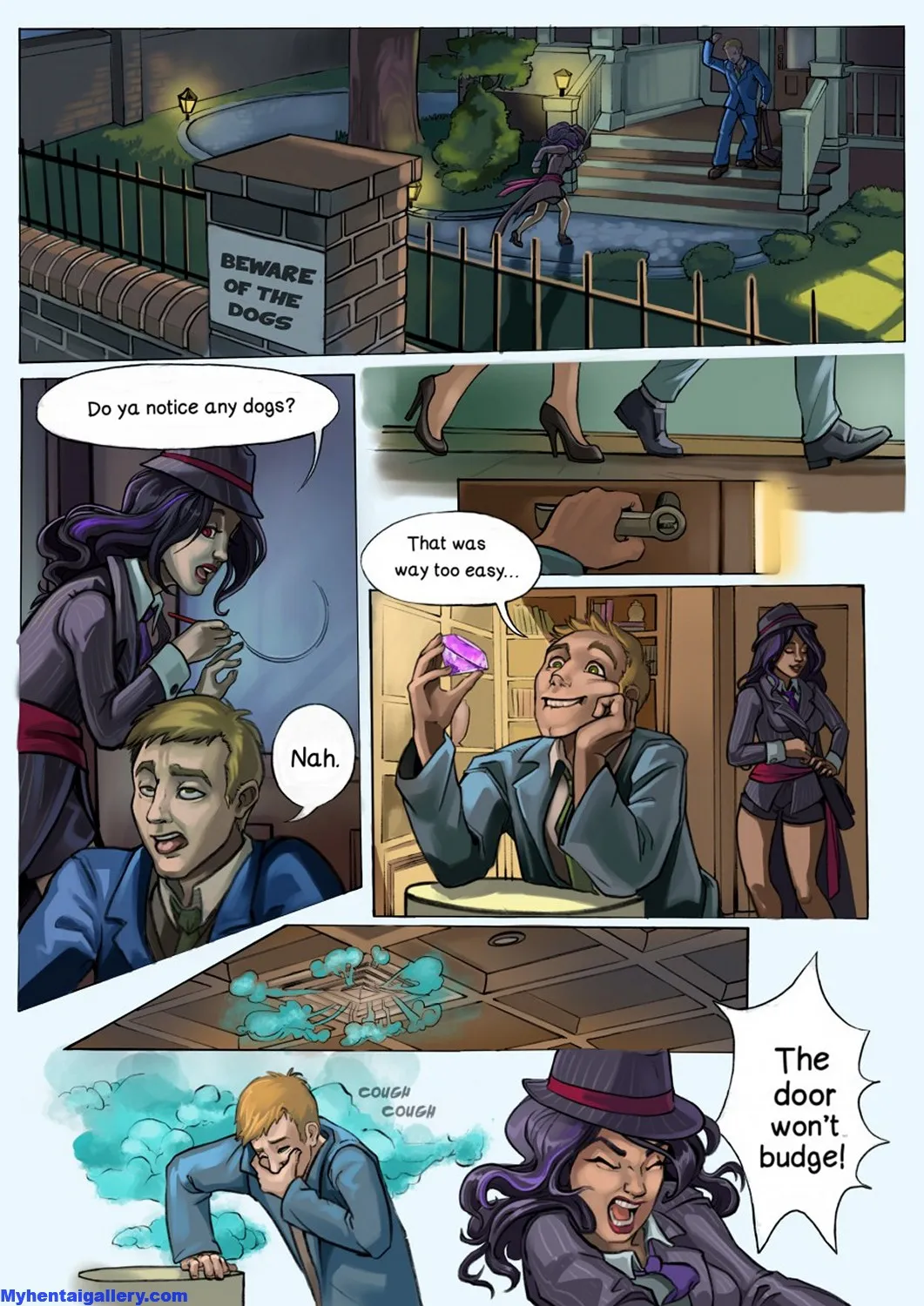 Where Thieves Belong porno comics