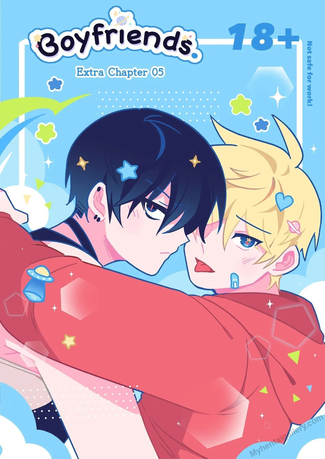 Boyfriends Extra 5 - Goth x Prep porno comics