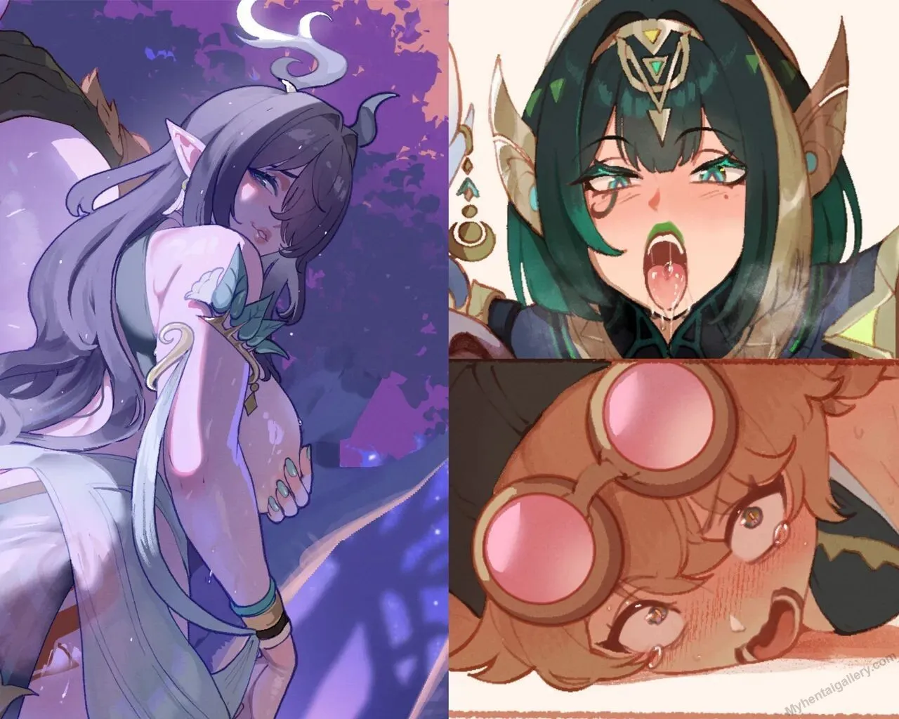 Lauma x Nefer x Jahoda porno comics Cover