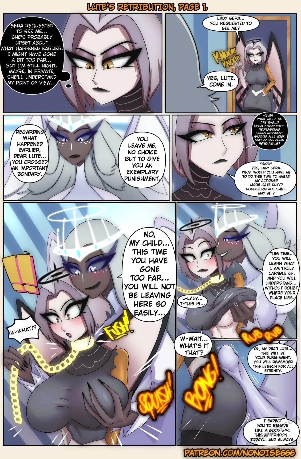 Lute's Retribution porno comics Cover
