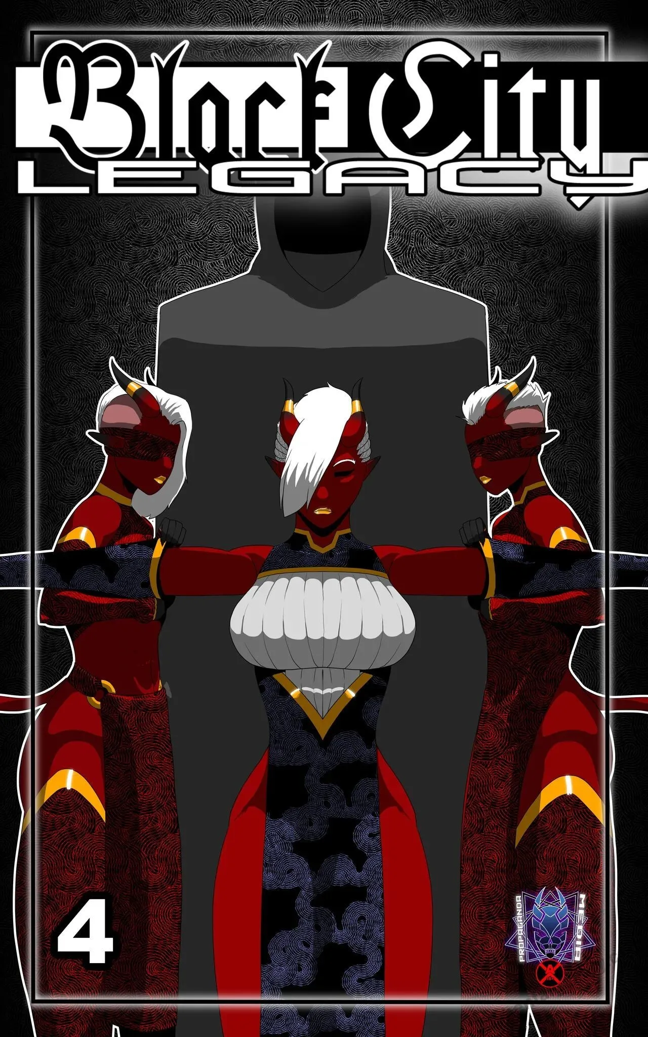 Black City Legacy 4 porno comics Cover