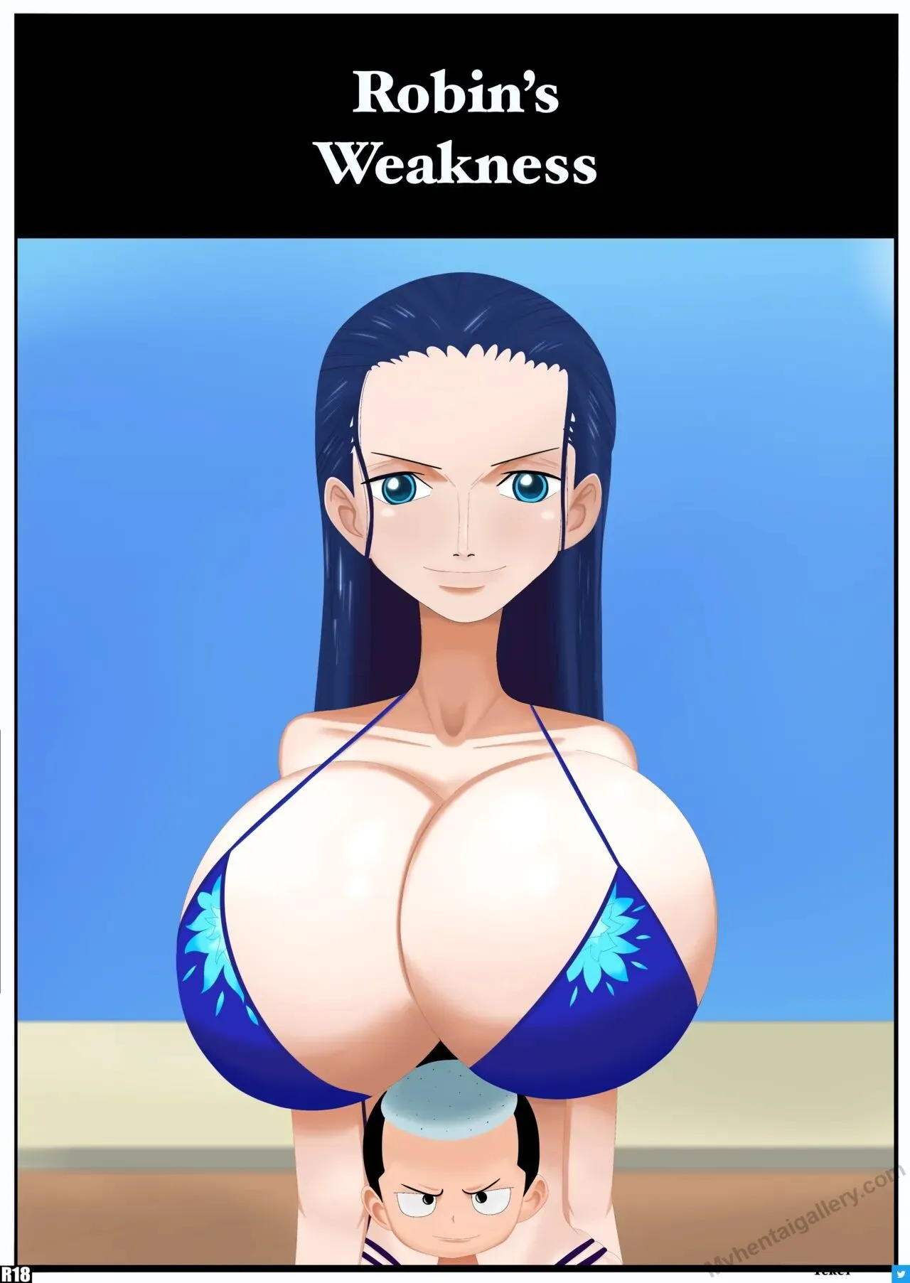 Robin's Weakness porno comics Cover
