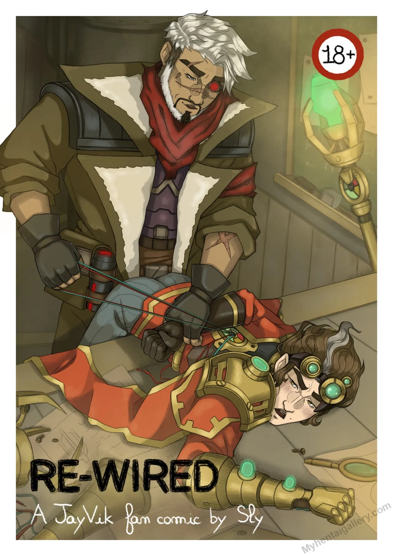 Rewired porno comics Cover