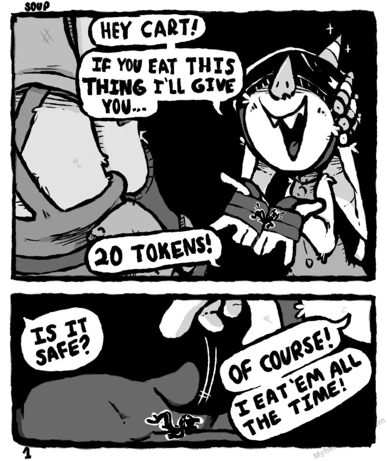 Cartridge's Bet porno comics