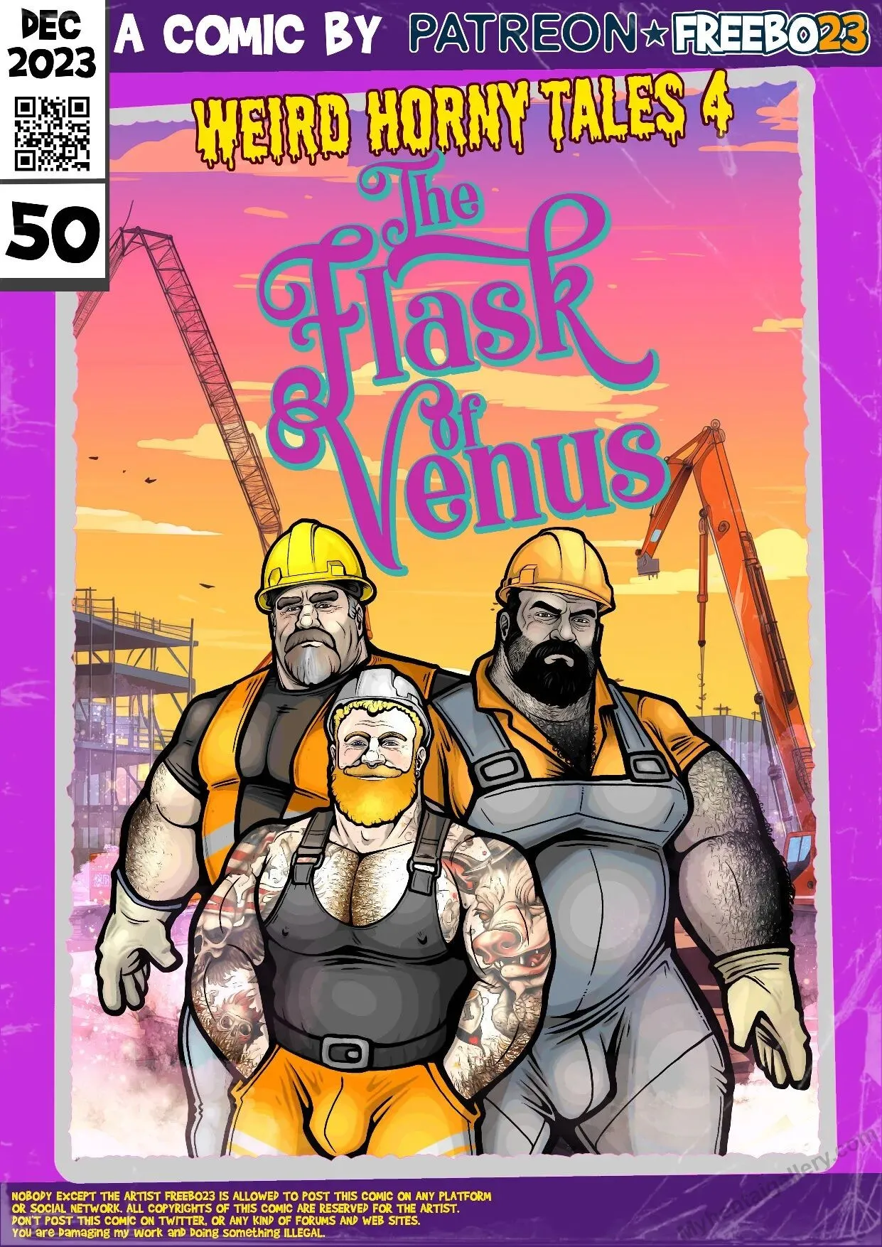 Weird Horny Tales 4 - The Flask Of Venus porno comics Cover