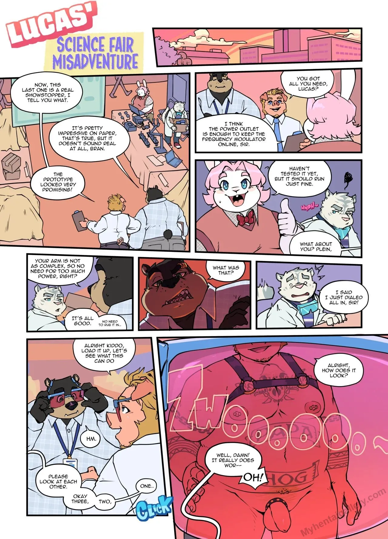 Lucas' Science Fair Misadventure porno comics