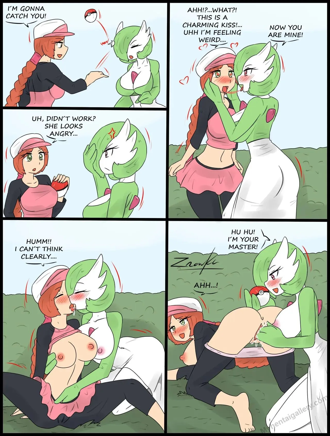 Sexy Trainer porno comics Cover