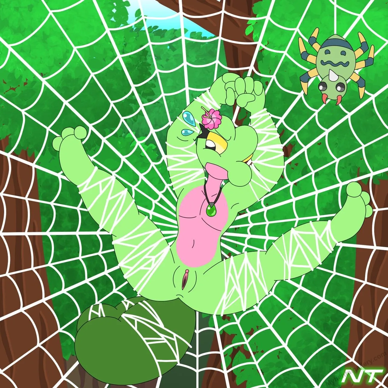 Web'd porno comics Cover