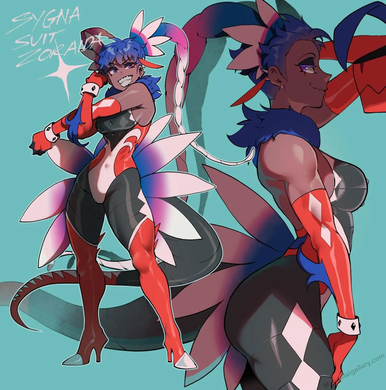 Zoraida Koraidon Cosplay porno comics Cover