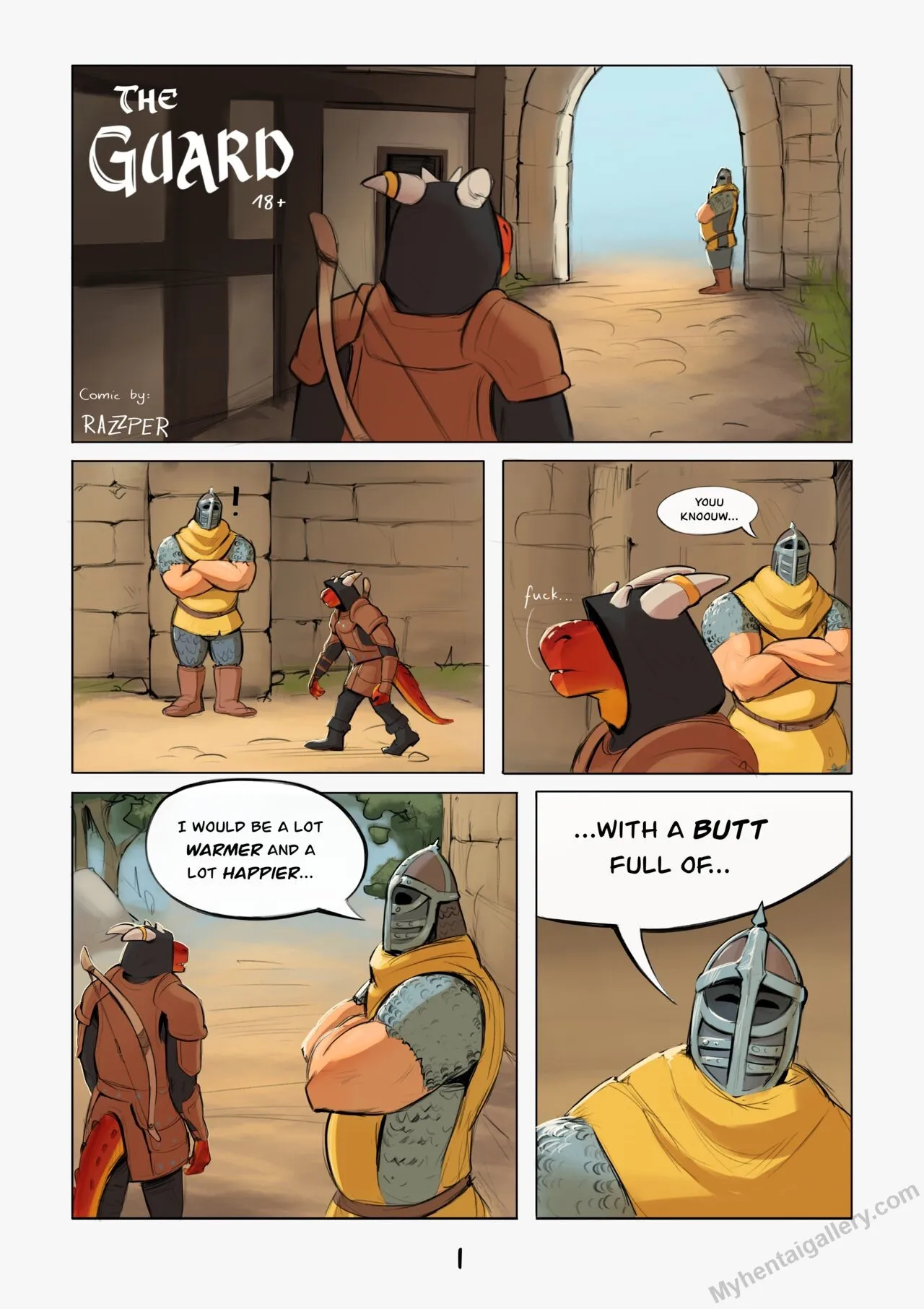 The Guard porno comics