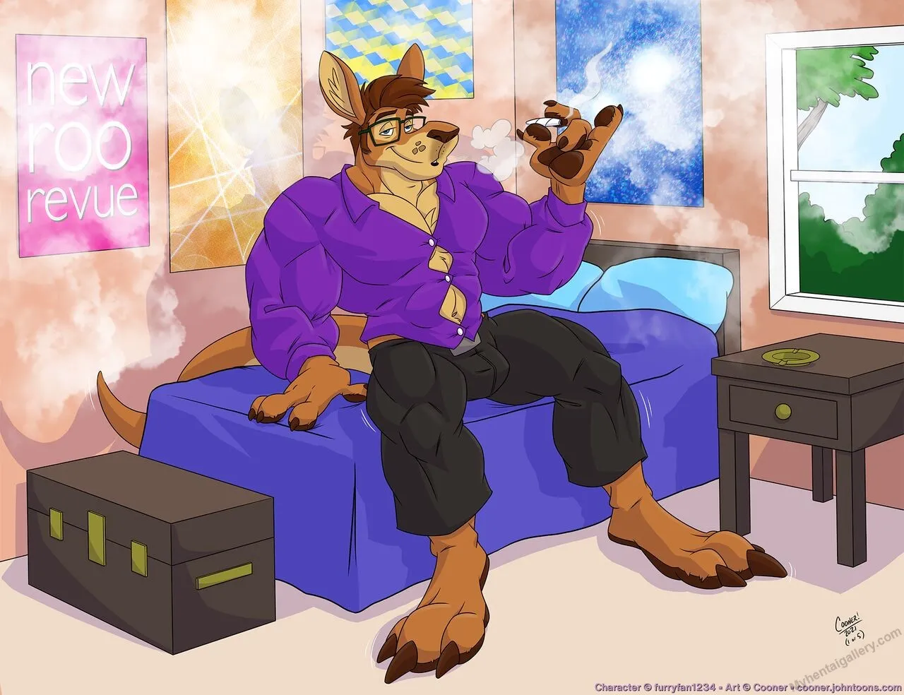 Furryfan1234's Growth Sequence porno comics