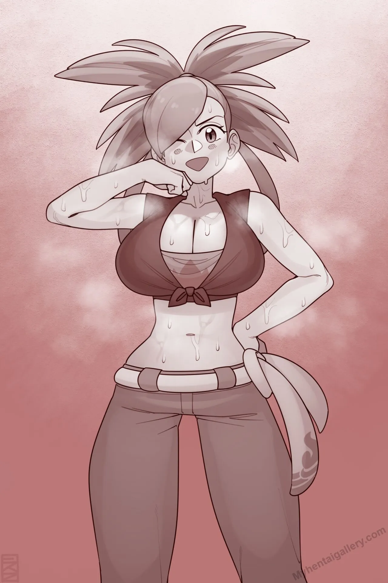 Flannery Zuri porno comics Cover