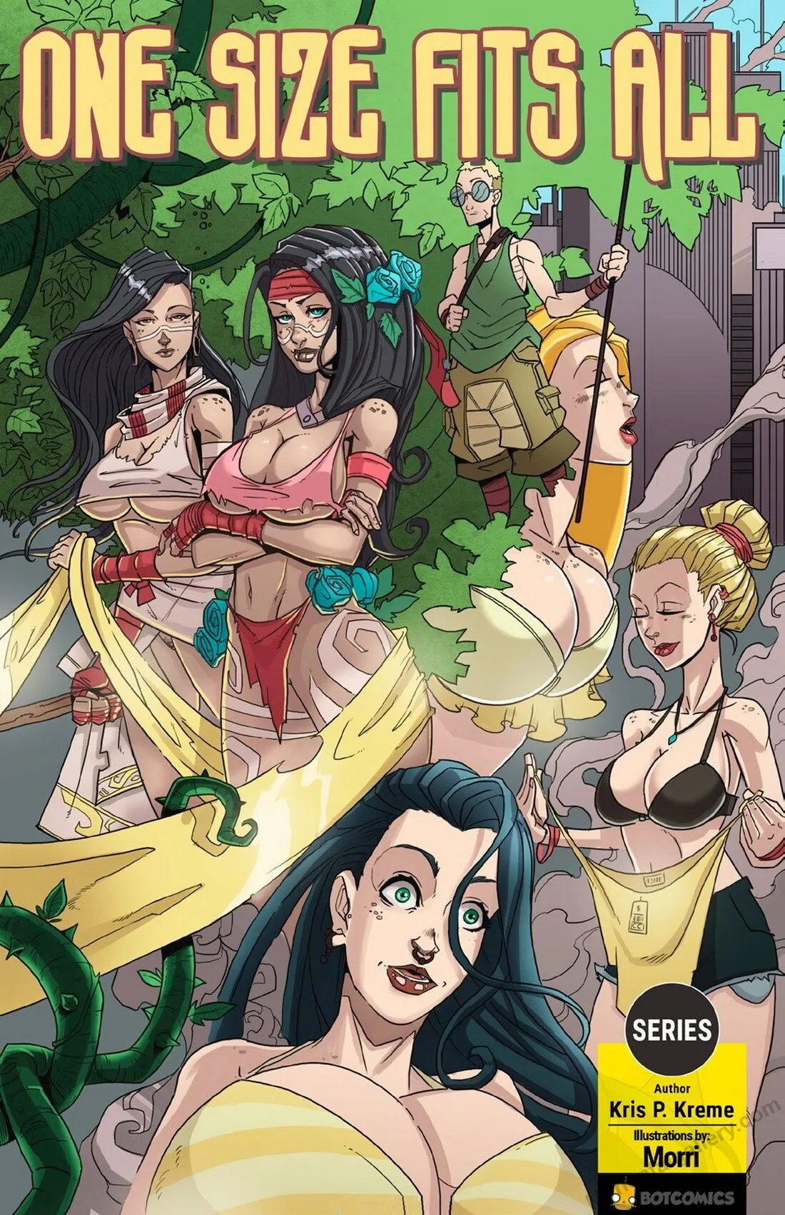 One Size Fits All 4 porno comics Cover