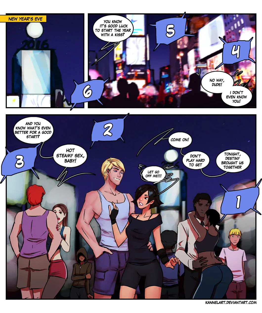 New Years' Special 2016 porno comics Cover