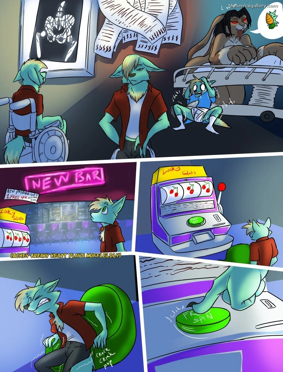Lucky Slots porno comics