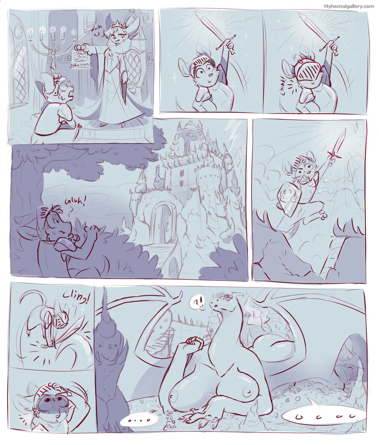 Quest For Squeak & Glory porno comics