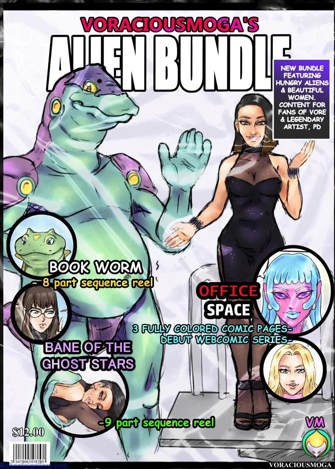 Voraciousmoga's Alien Bundle 1 porno comics