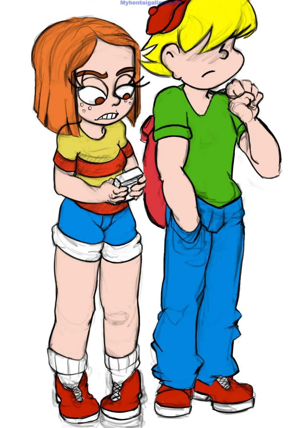 Grump Game Time porno comics