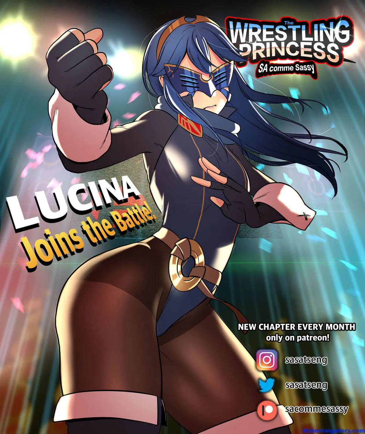 Wrestling Princess 1 - Part 2 porno comics