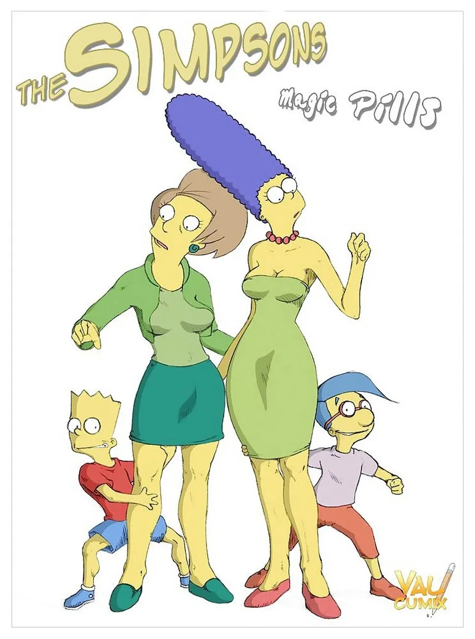The Simpsons - Magic Pills porno comics