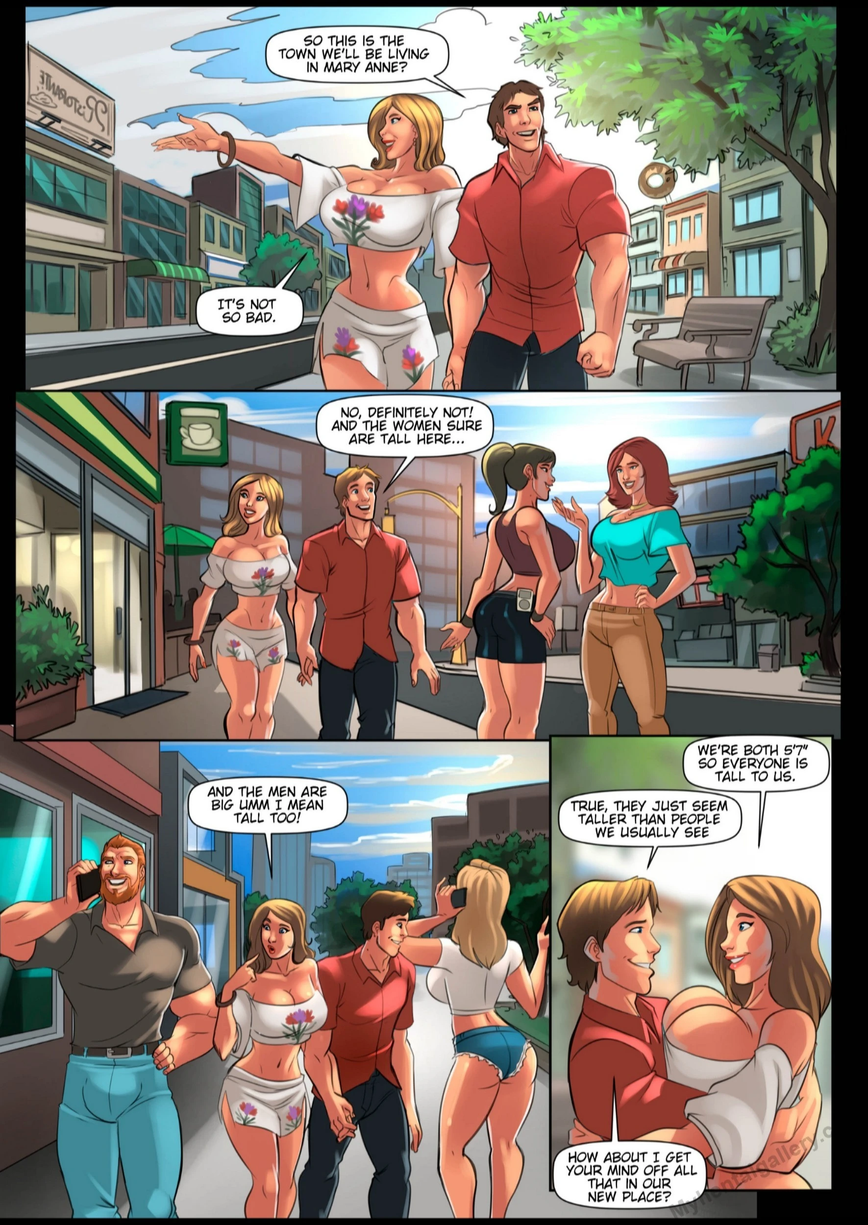 Blooming With Size 1 porno comics