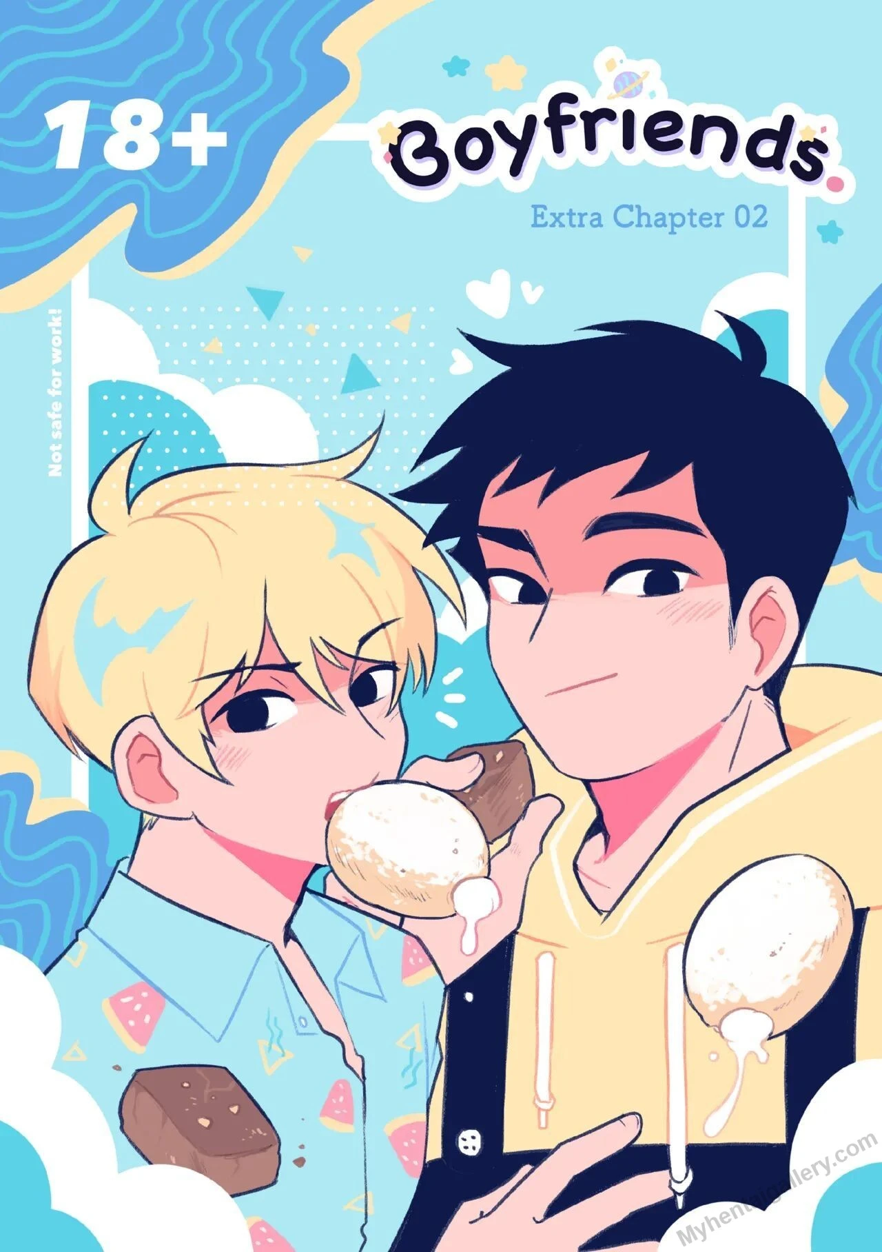 Boyfriends Extra 2 - Prep x Jock porno comics