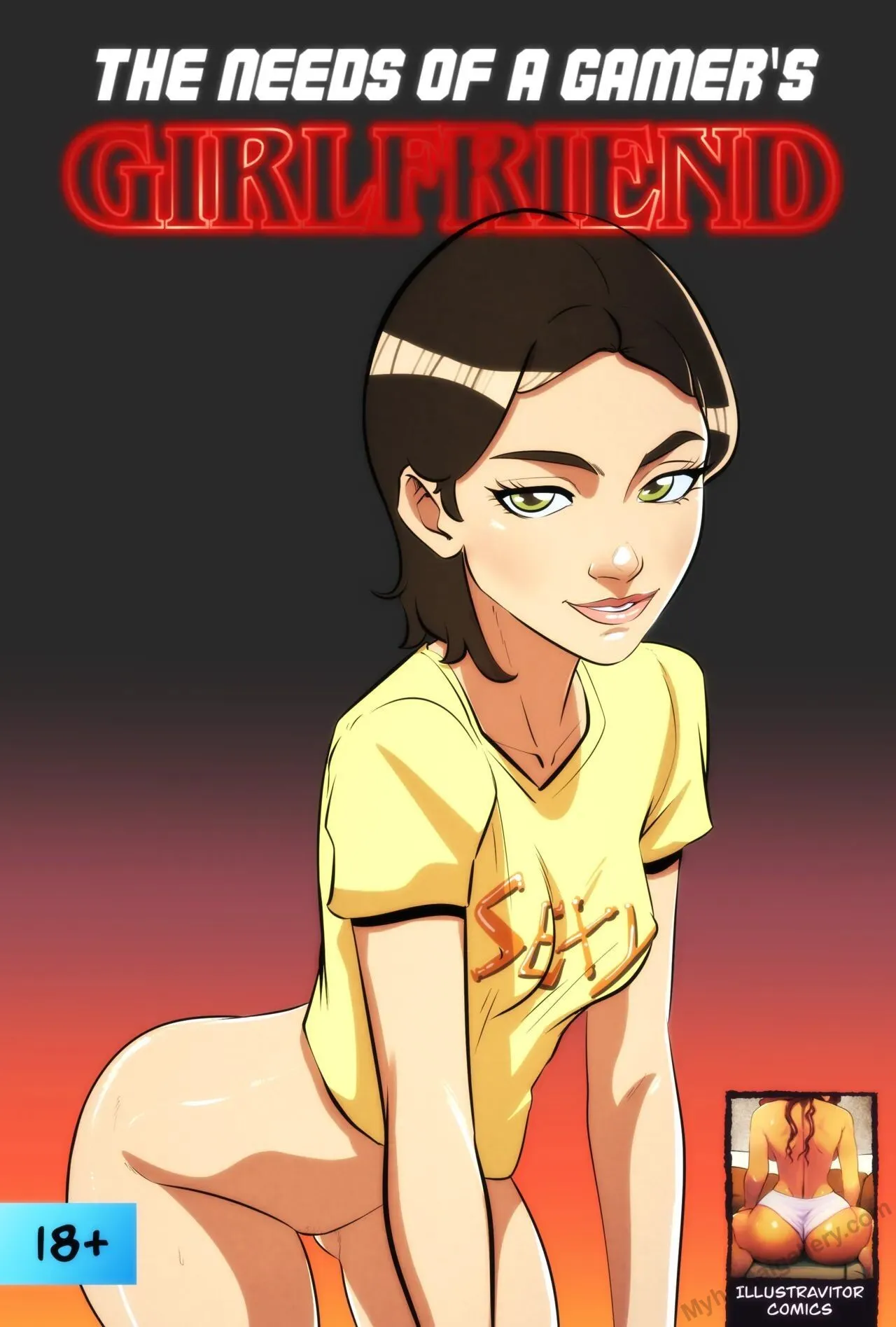 The Needs Of A Gamer's Girlfriend porno comics Cover