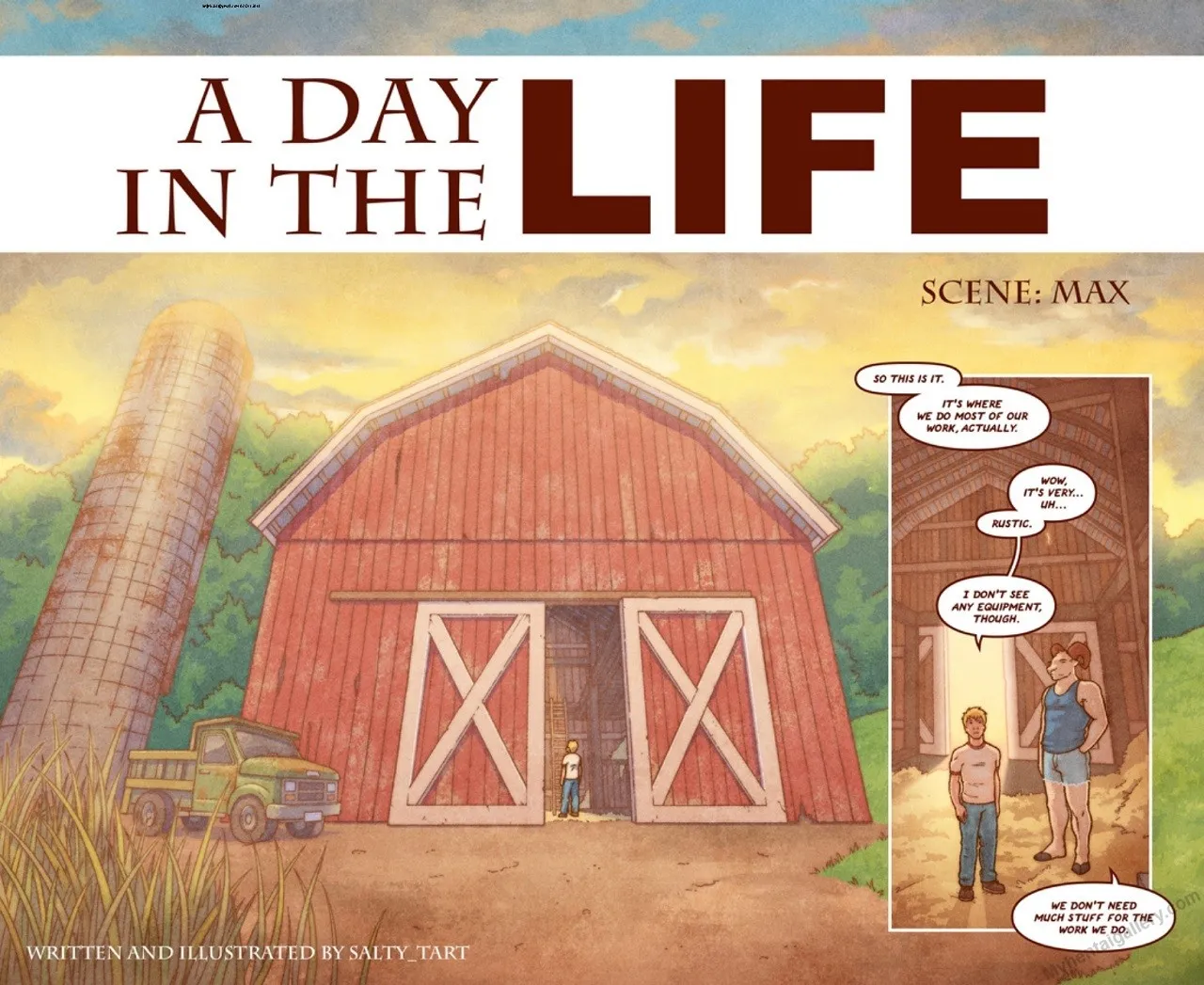 A Day In The Life - Max porno comics