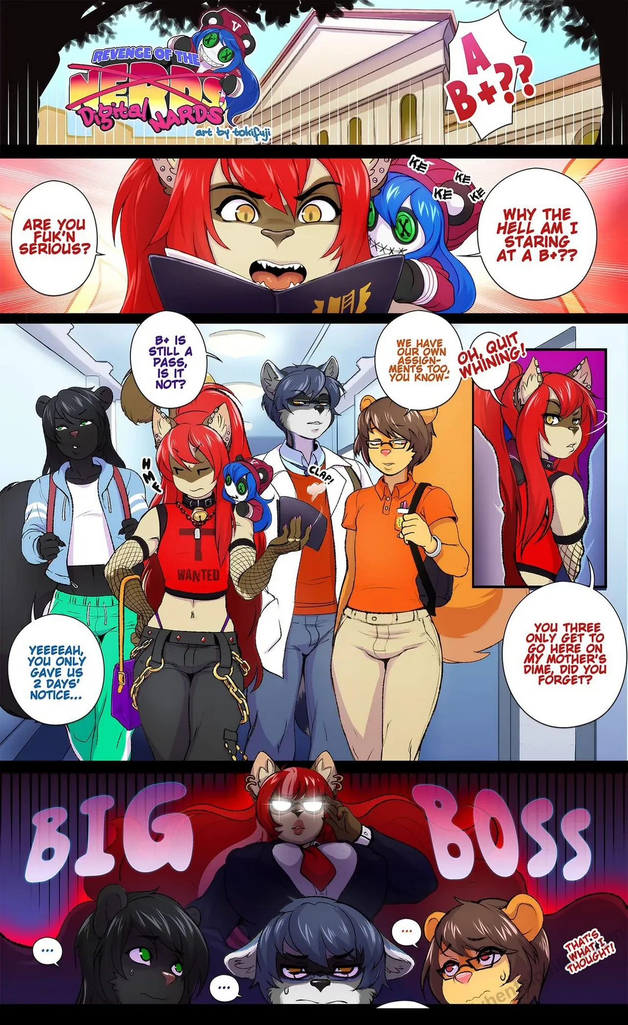 Revenge Of The Nerds porno comics