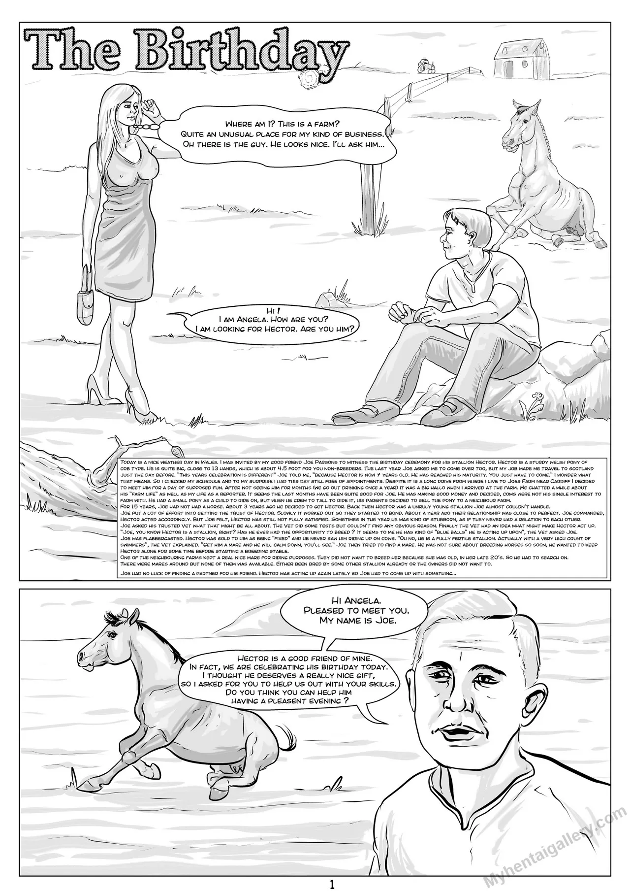 The Birthday! porno comics Cover