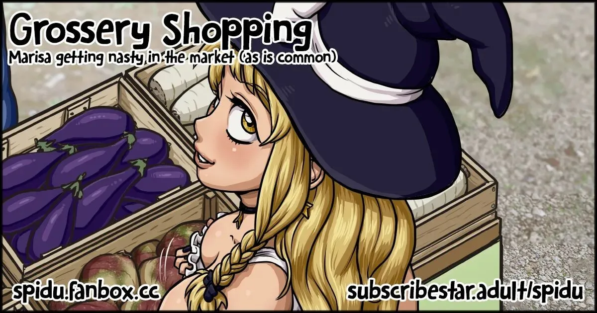 Grossery Shopping porno comics