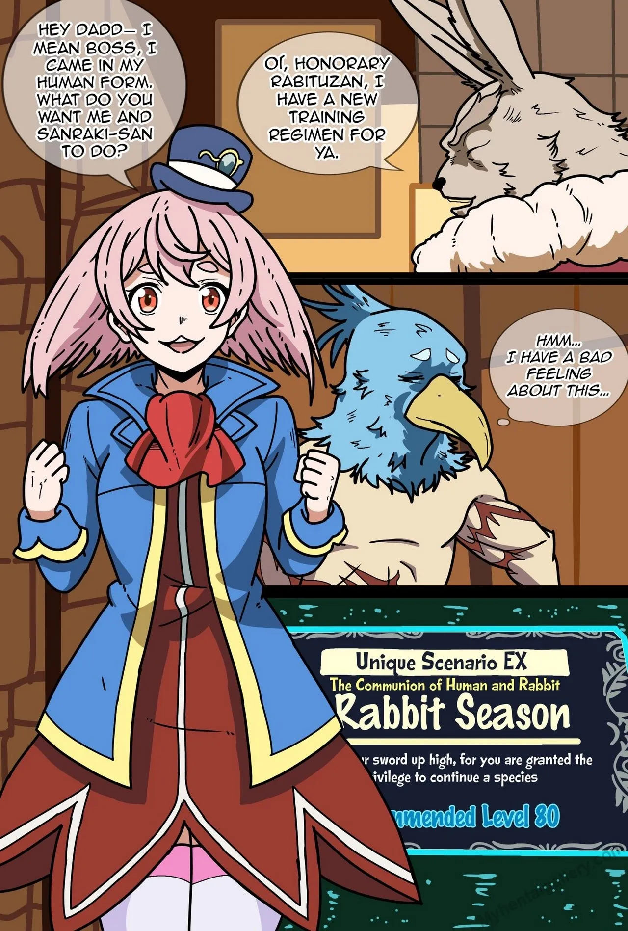 Honorary Rabituzan, Sunraku Has A New Challenge To Overcome! porno comics