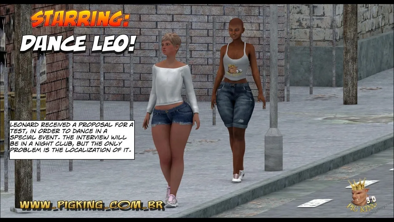Leonard - Dance Leo! porno comics Cover