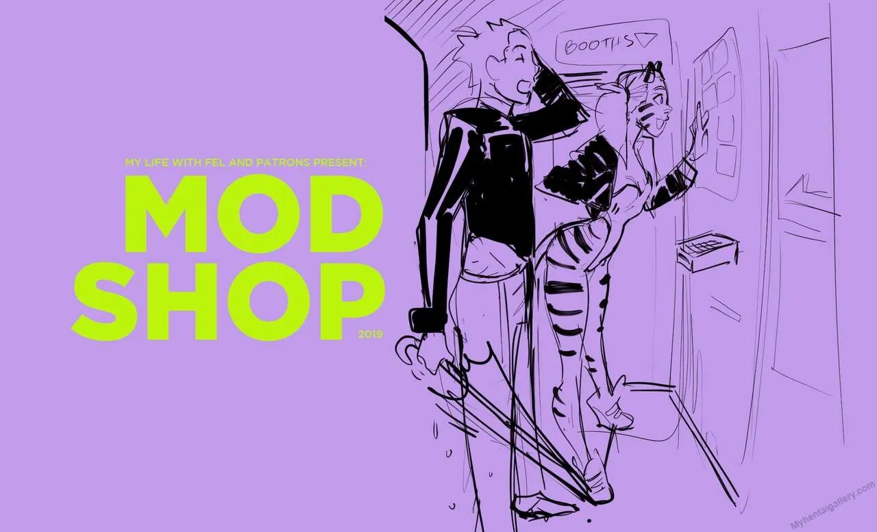 Mod Shop porno comics Cover
