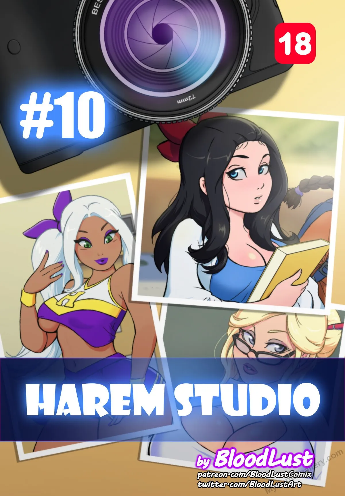 Harem Studio 10 porno comics Cover
