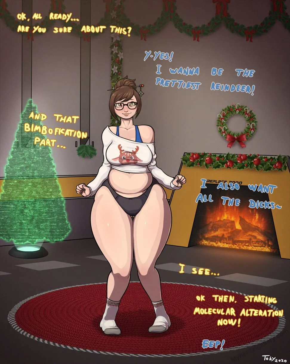 Bimbo Reindeer porno comics