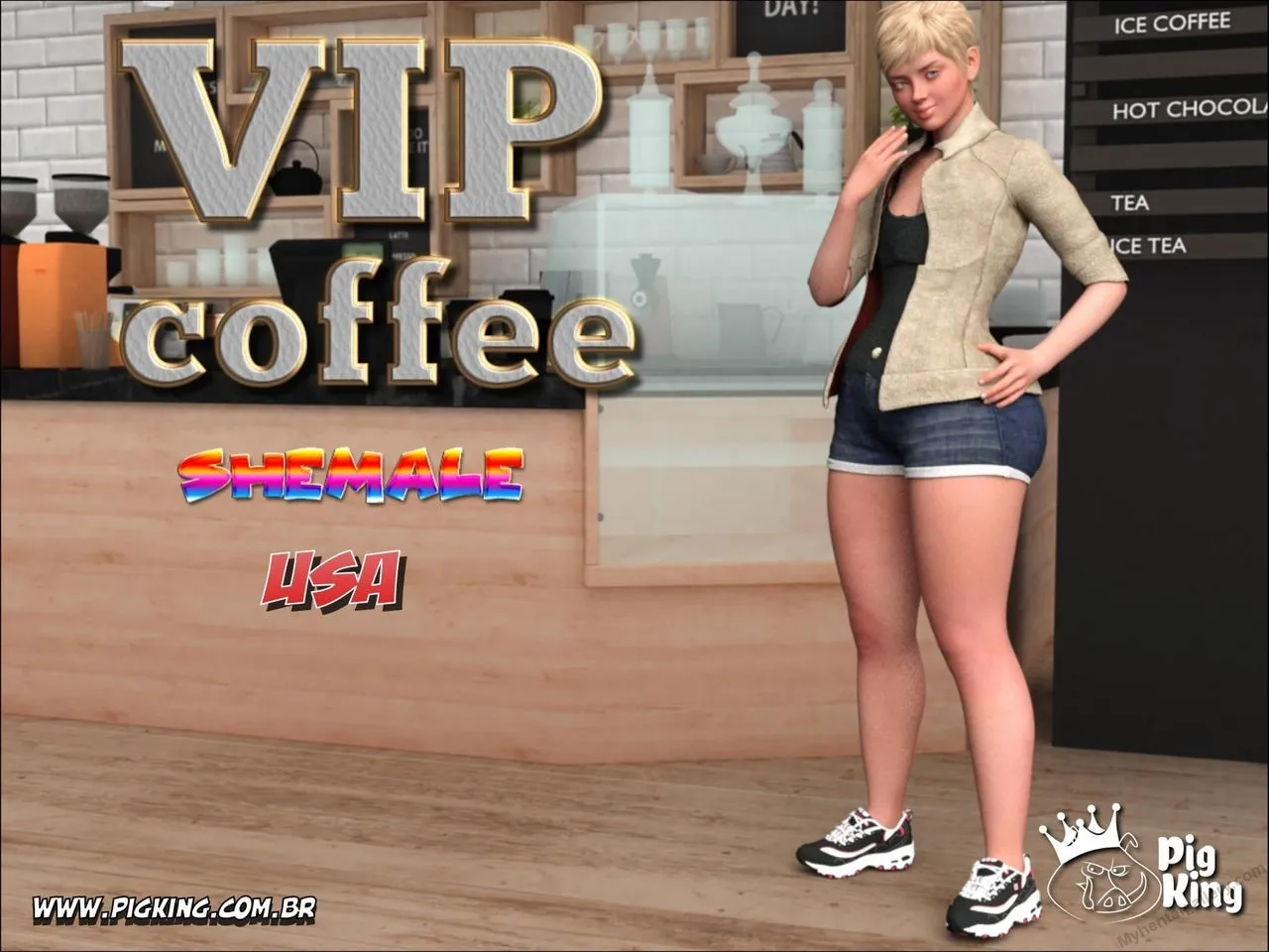 VIP Coffee 1 porno comics Cover