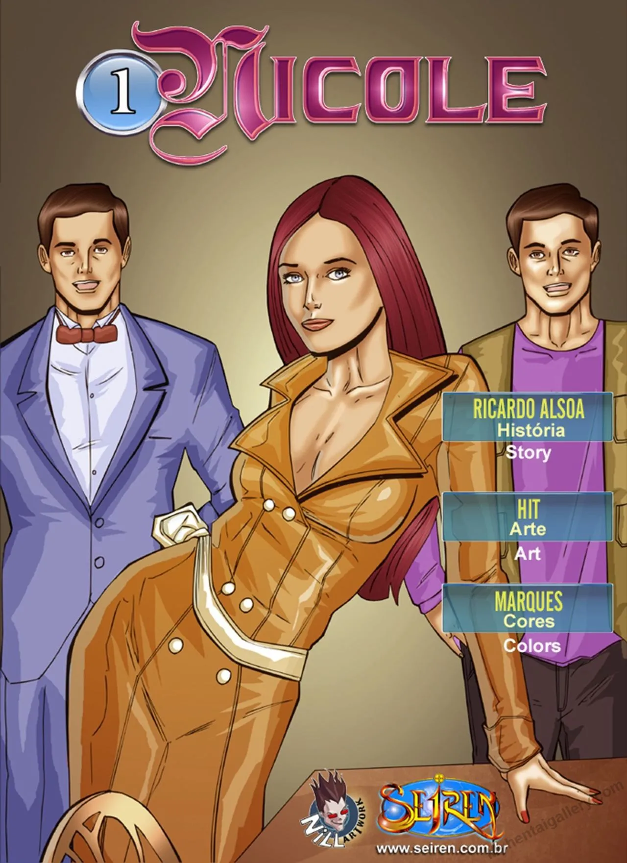 Nicole porno comics Cover