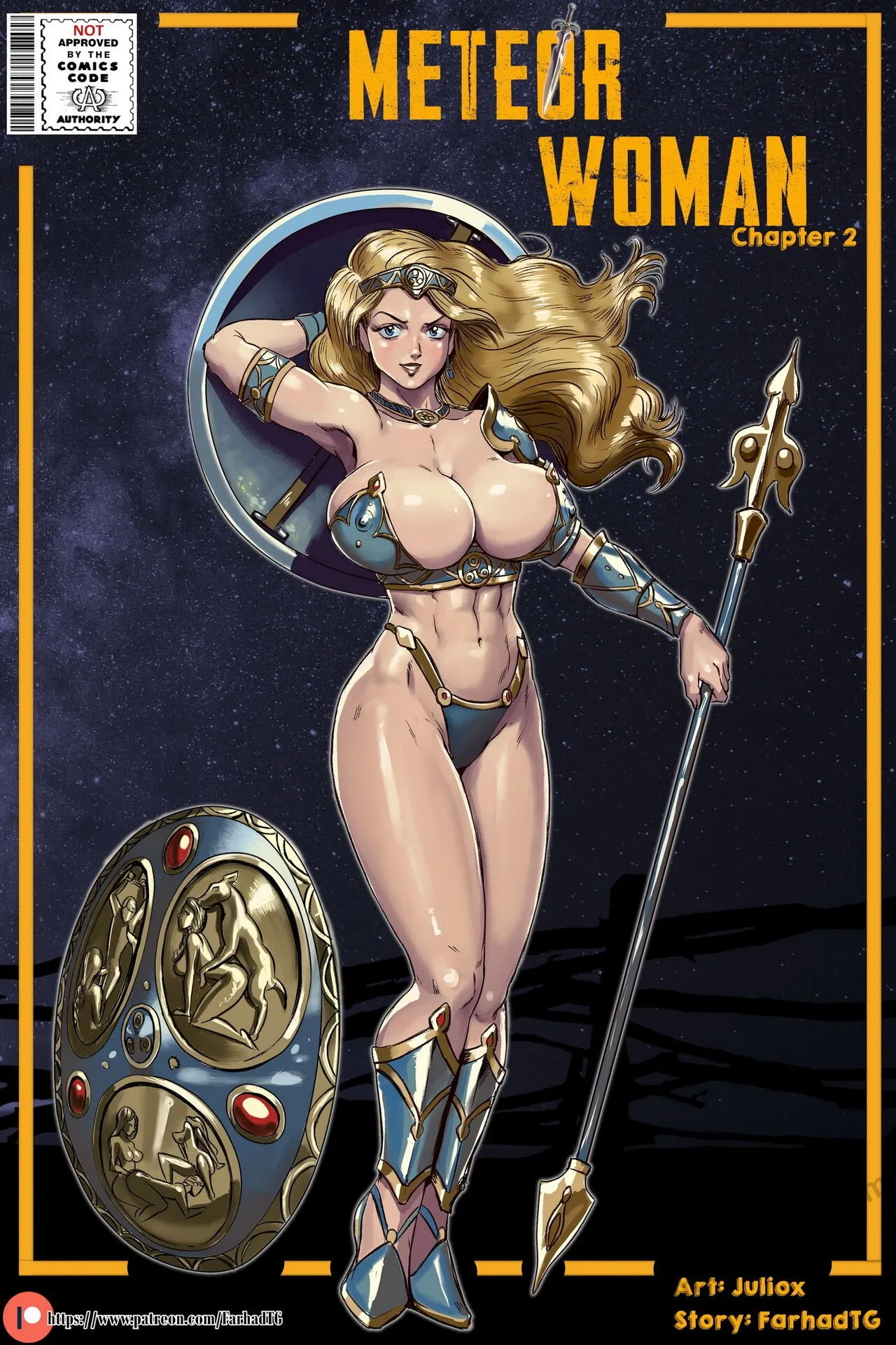 Meteor Woman 2 porno comics